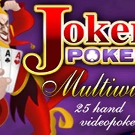 25H Joker Poker (Espresso) slot logo by Espresso Games at Hollywin Casino