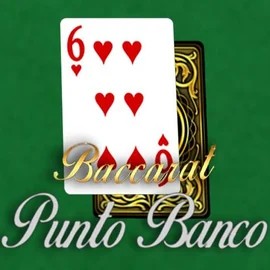 Baccarat - Punto Banco logo by Red Tiger Gaming at Hollywin Casino