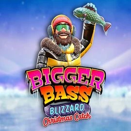 Bigger Bass Blizzard Christmas Catch slot visual from Pragmatic Play available on hollywins.nl