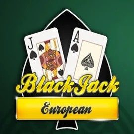 European Blackjack MH online game logo by Play'n GO on hollywins.nl