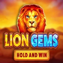 Lion Gems Hold and Win slot logo by Playson at Hollywin CasinoLion Gems Hold and Win
