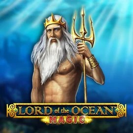 Lord Of The Ocean Magic logo by Novomatic at Hollywin Casino