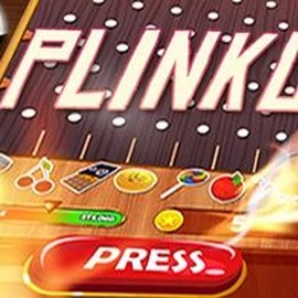 Plinko logo by BGAMING at Hollywin CasinoPlinko