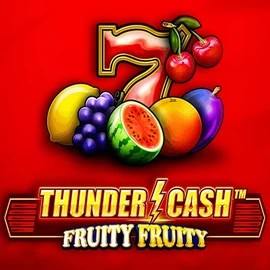 Logo of Thunder Cash Fruity Fruity from Novomatic at Hollywin Casino